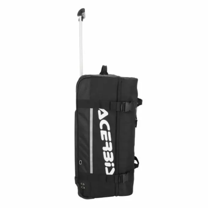 Borsone Trolley Acerbis X-Trip Logo 105 nero bianco