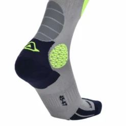 Calza Acerbis MX Impact grigio giallo
