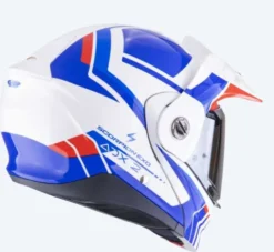 Casco ADX-2 Lewis Bianco Blu Rosso