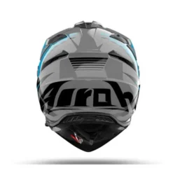 Casco Airoh Bandit Spicy Grigio Blu