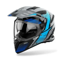 Casco Airoh Bandit Spicy Grigio Blu