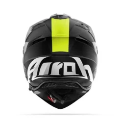 Casco Airoh Bandit Tune Nero Opaco Giallo