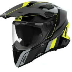 Casco Airoh Commander2 Skip Antracite Giallo Opaco