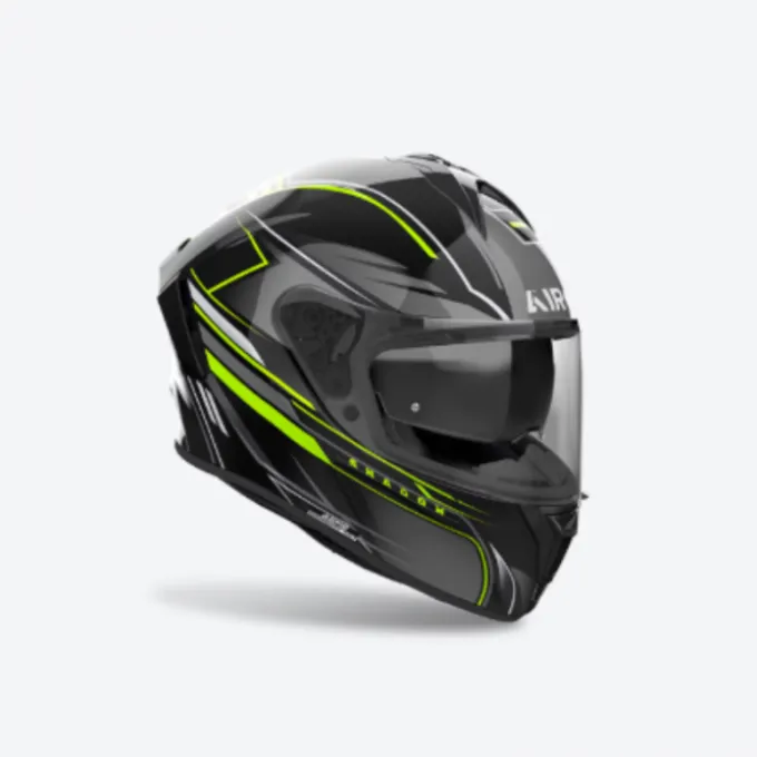 Casco Airoh Spark 2 Shadow Giallo Nero