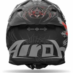 Casco Airoh Twist 3 Arcade Matt Nero Opaco Grigio