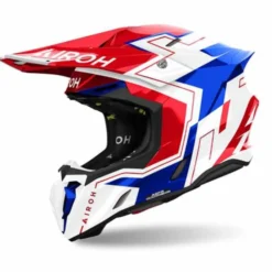 Casco Airoh Twist 3 Dizzy Bianco Blu Rosso