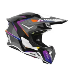 Casco Airoh Twist 3 Hustle Nero Viola
