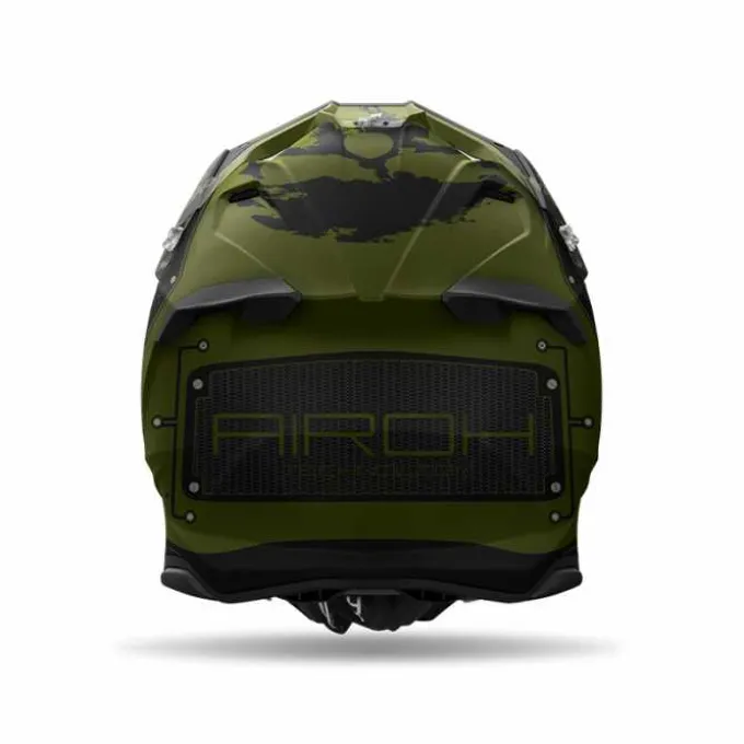 Casco Airoh Twist 3 Military Verdone Nero