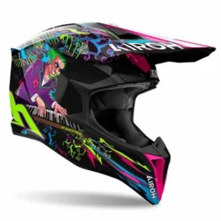 Casco Airoh Wraaap 06 Music Multicolore