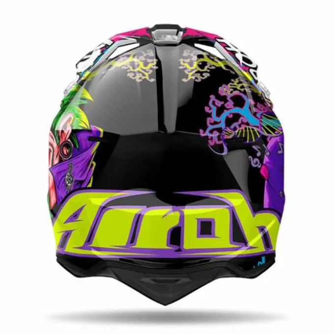Casco Airoh Wraaap 06 Music Multicolore