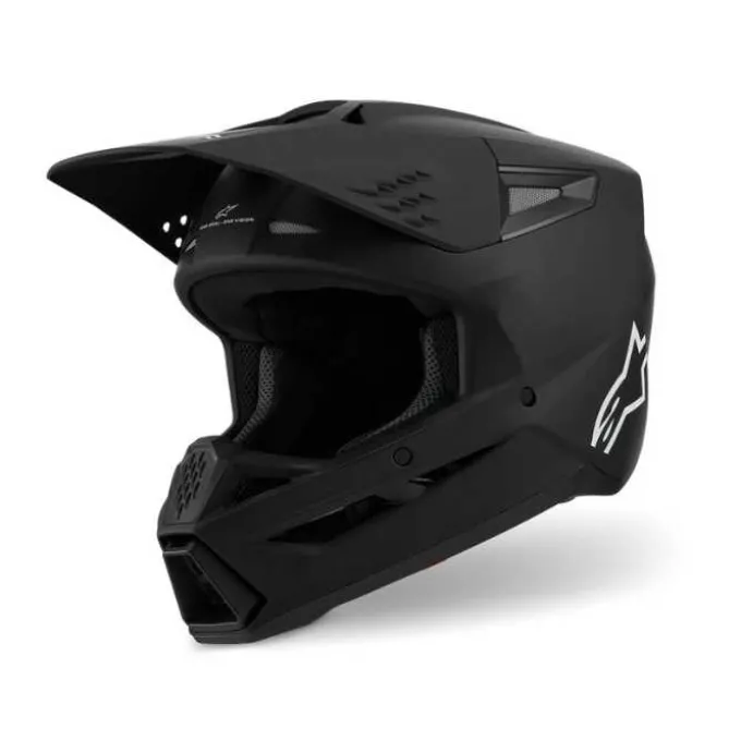Casco Alpinestars SM3 Solid ECE06 Nero Opaco