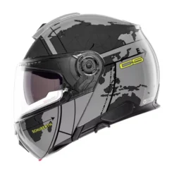 Casco C5 Globe Antracite Giallo