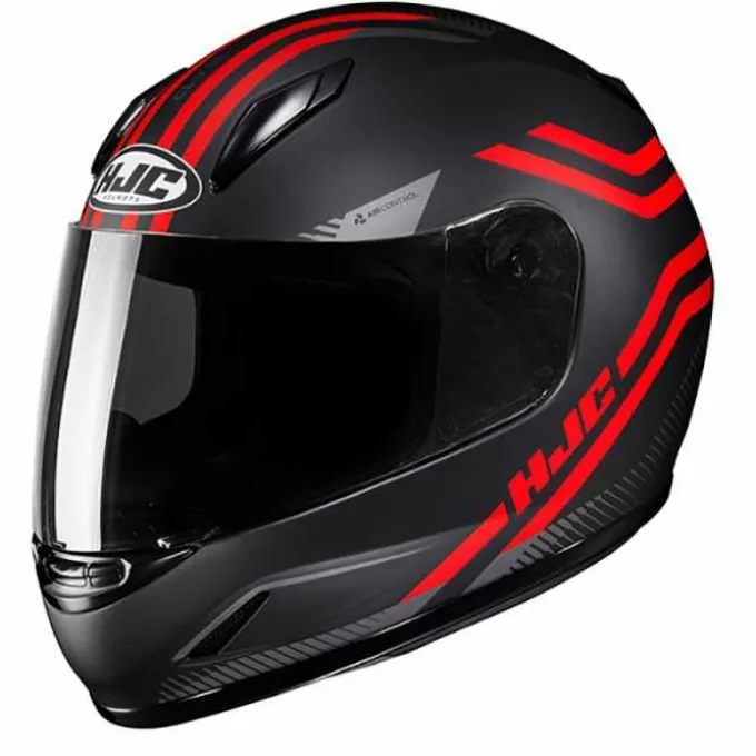 Casco CL-Y Strix Nero Rosso