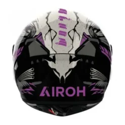 Casco Connor Bloom Nero viola