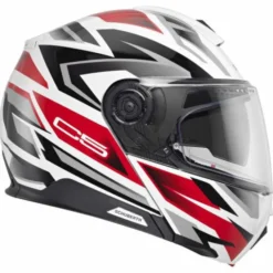 Casco C5 Zenith Bianco Rosso