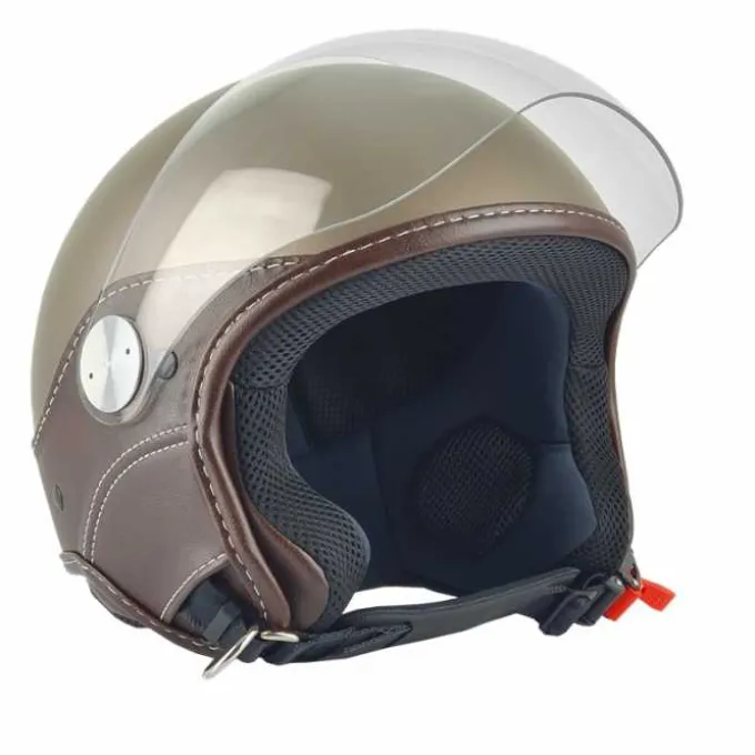 Casco D-Jet Trendy Vision 06 Marrone Genesi