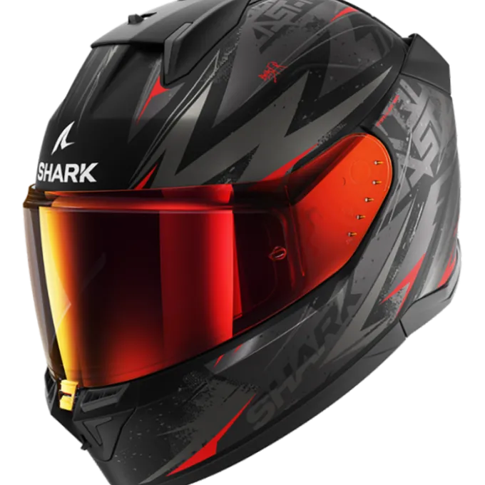 Casco D-Skwal 3 Blast-R Antracite Rosso