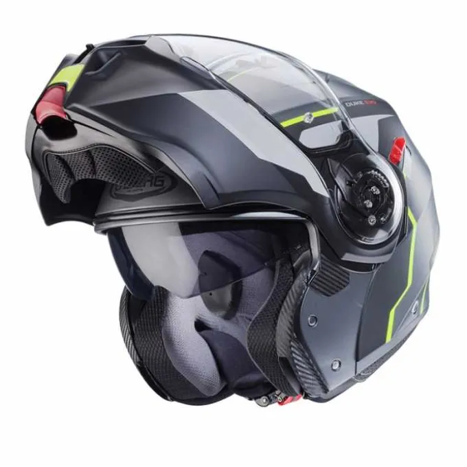 Casco Duke Evo Move Antracite Giallo Fluo