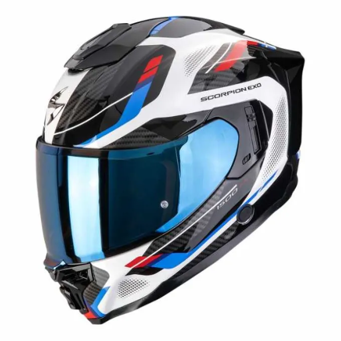 Casco Exo-1500 Air Sleek Nero Bianco Blu Rosso
