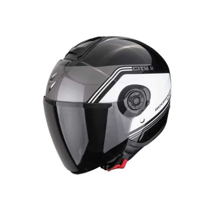 Casco Exo City II Vita Nero Bianco Grigio