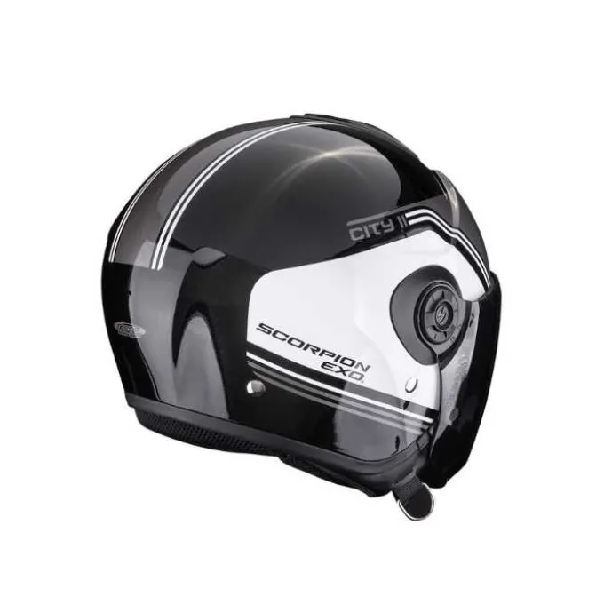 Casco Exo City II Vita Nero Bianco Grigio