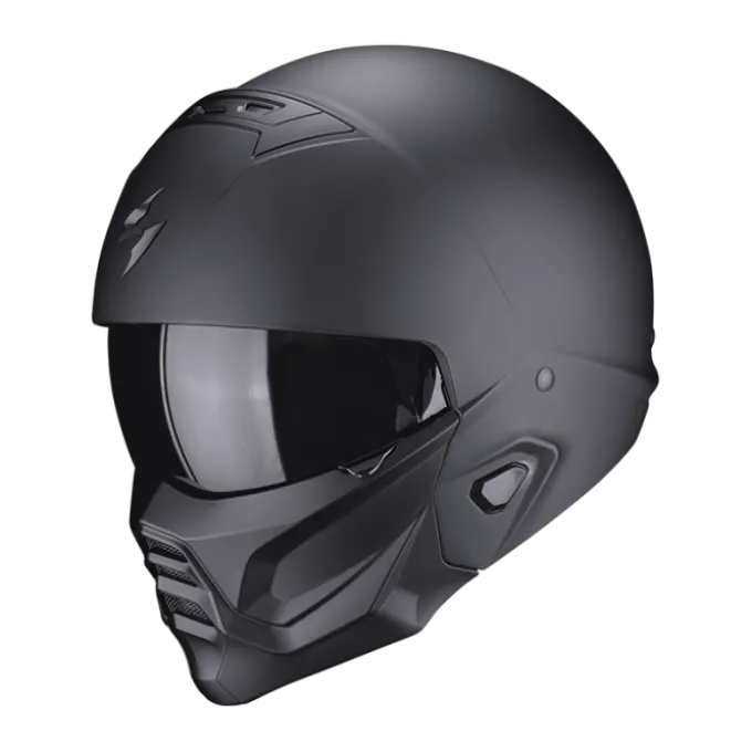 Casco Exo Combat II Solid Nero Opaco