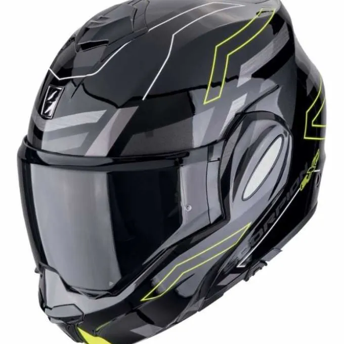 Casco Exo Tech Evo Conquer Nero Giallo