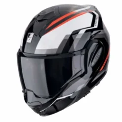 Casco Exo Tech Evo Furio Nero Bianco Rosso