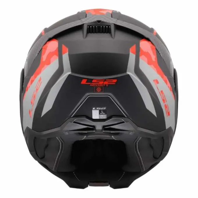 Casco FF910 Advant II Glide Nero Grigio Camo Rosso Opaco