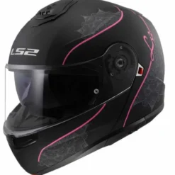 Casco FF908 Strobe II Lux Nero Opaco Fuxia
