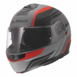 Casco FF908 Strobe II Monza Nero Opaco Grigio Rosso