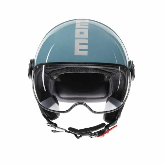 Casco Fighter Classic 06 Azzurro Bianco