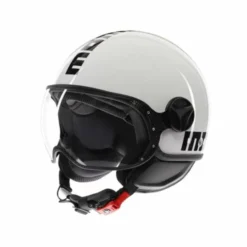 Casco Fighter Classic 06 Bianco Nero