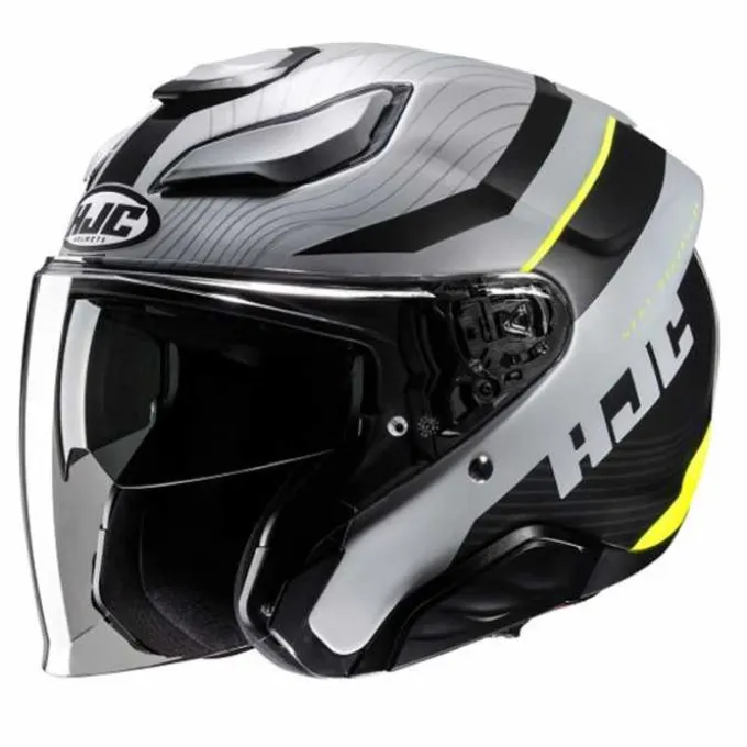 Casco F31Naby MC3HSF Grigio Giallo