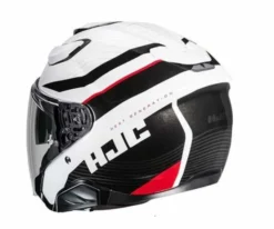 Casco F31Naby MC1Nero Bianco Rosso