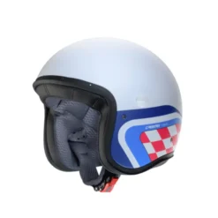 Casco Freeride X Daytona P3 bianco blu rosso