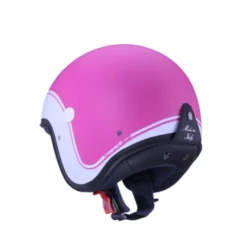 Casco Freeride X Imola P6 Bianco Fuxia
