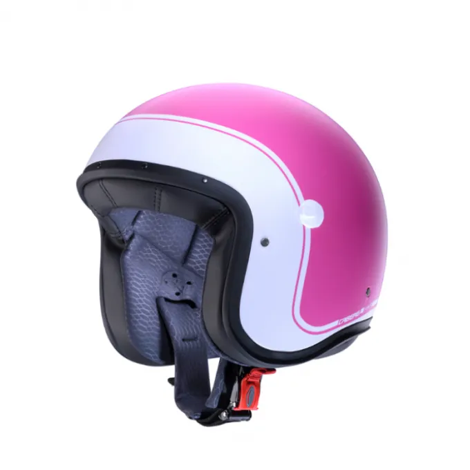 Casco Freeride X Imola P6 Bianco Fuxia