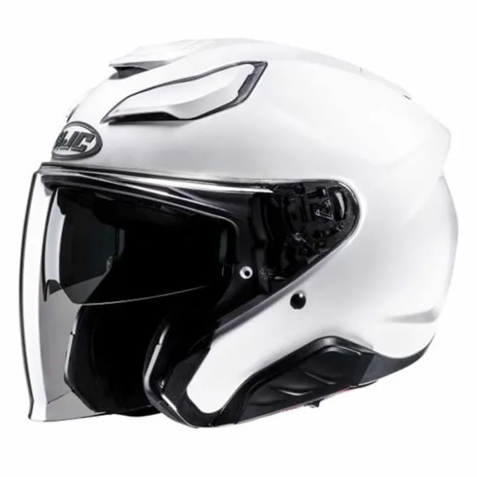Casco F31Solid Bianco perla