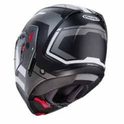 Casco Horus X Road Nero Opaco Antracite Bianco