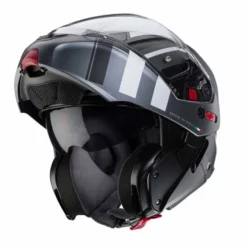 Casco Horus X Road Nero Opaco Antracite Bianco