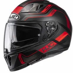 Casco I70 Lonex Nero Rosso Opaco MC1SF