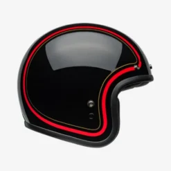 Casco Jet Custom 500 Chief Nero Lucido