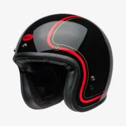 Casco Jet Custom 500 Chief Nero Lucido