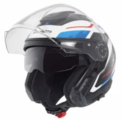 Casco J2 Sigma Blu Bianco Rosso