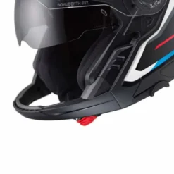 Casco J2 Sigma Blu Bianco Rosso