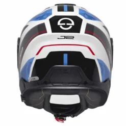 Casco J2 Sigma Blu Bianco Rosso