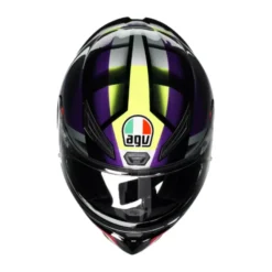 Casco K1 S E2206 Fastlap Nero Viola Rosa