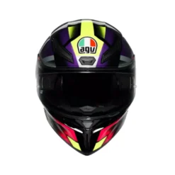 Casco K1 S E2206 Fastlap Nero Viola Rosa