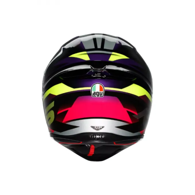 Casco K1 S E2206 Fastlap Nero Viola Rosa